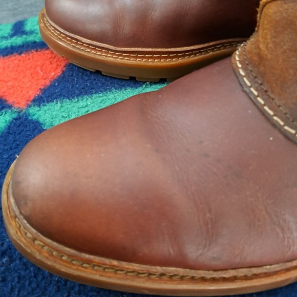 Clarks Boots Men Suede Leather Chukka Size 11 - Picture 14 of 16